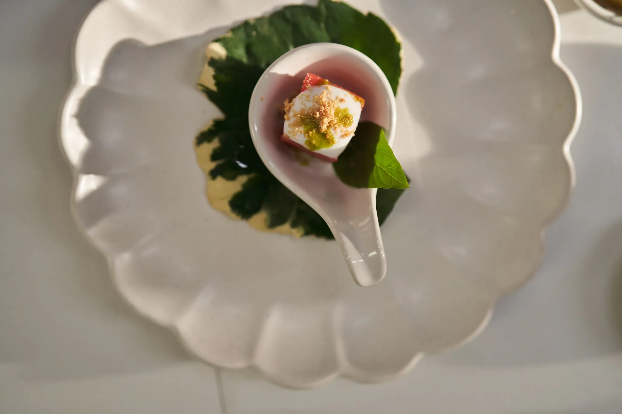 Long table set on the beach for A Journey Through Samui